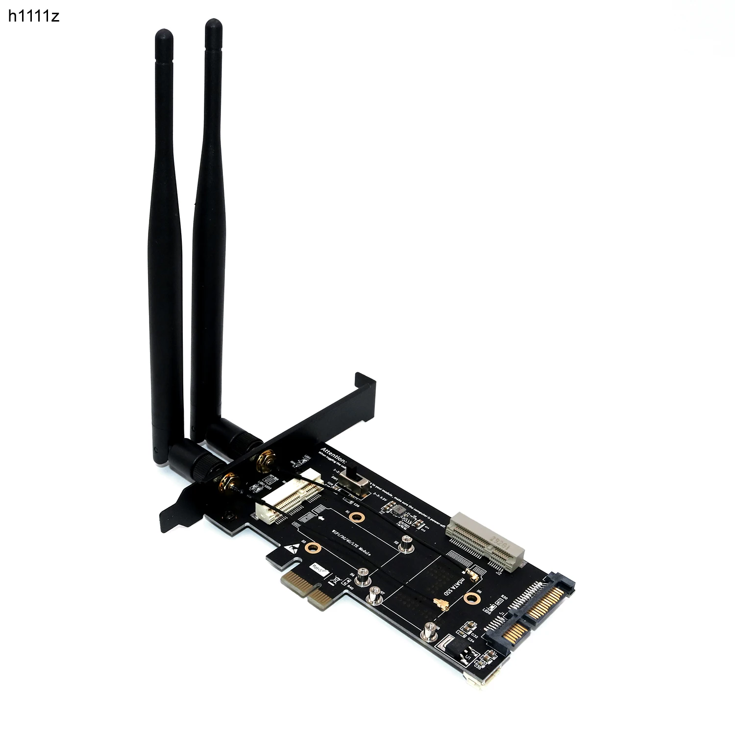 Мини адаптер PCI E для сетевая карта mSATA SSD SATA 2 5 с гнездом SIM карты адаптера 3G/4G/LTE Wi