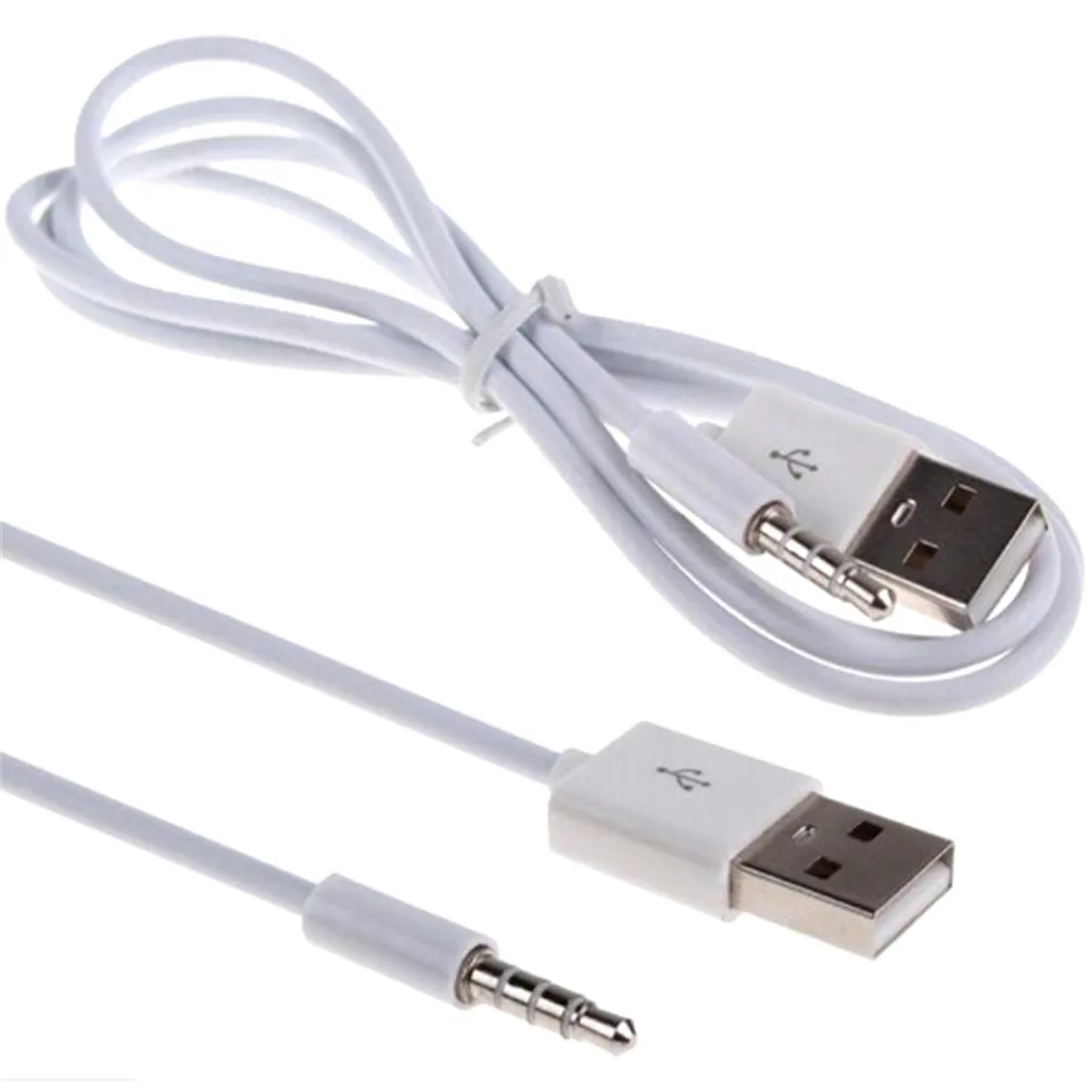 3 фута 5 мм AUX аудио разъем к USB 2 0 Штекерный зарядный кабель шнур для MP3 | Компьютеры