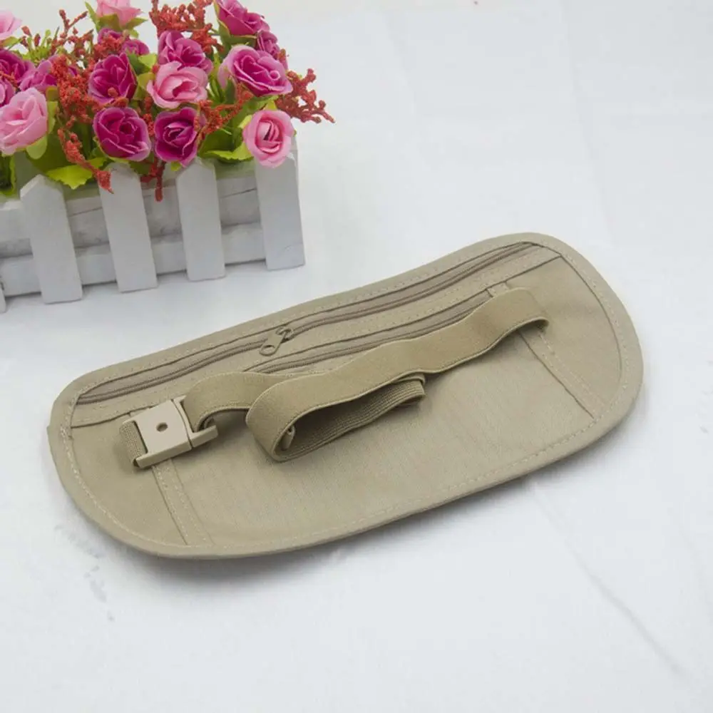 

1PC Invisible Travel Waist Packs Waist Pouch for Passport Money Belt Bag Hidden Security Wallet Gifts High Quality