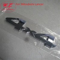 headlamp washer actuator cap for mitsubishi lancer fortis front bumper letters badge 4x4 lancer