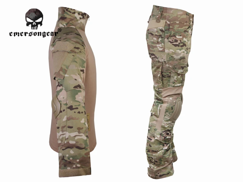 Emerson Gen2 Combat Shirt Pants Tactical Military bdu Uniform EM2725 Multicam | Спорт и развлечения
