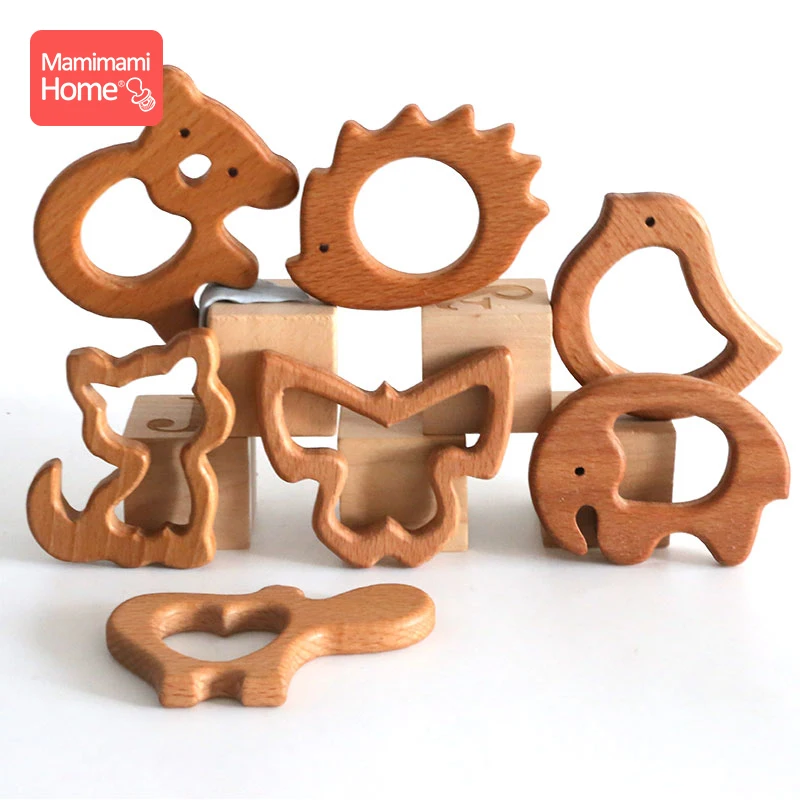 1 шт Детские деревянный Прорезыватель для зубов в форме коалы замачивания