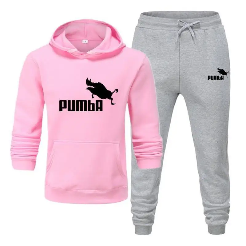 

2-piece sportswear men's hooded sweatshirt + pants pullover hooded sportswear suit casual clothes size S-3XL