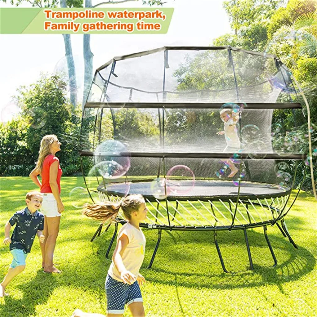 Летняя вода разбрызгиватель батут Открытый Сад Вода игры игрушка опрыскиватель