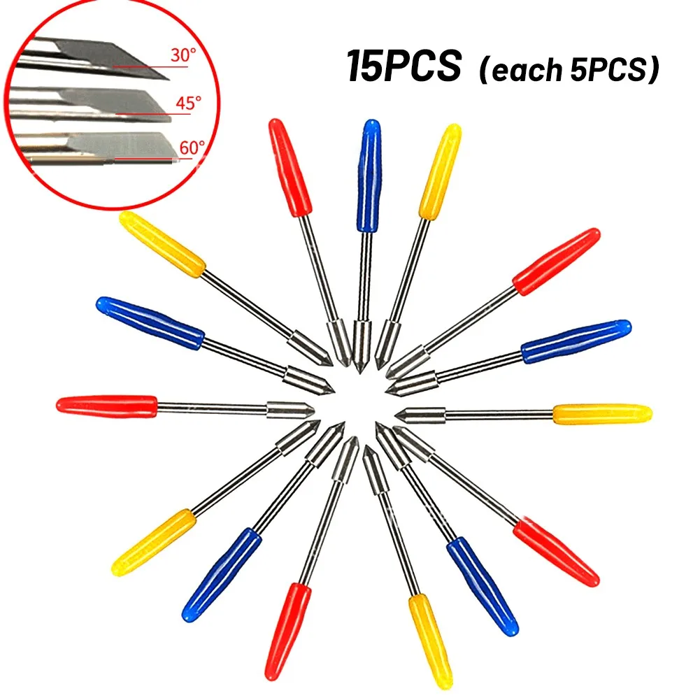 

15pcs Cutting Blade 304560 Cutting Plotter Vinyl Cutter FITS Roland SER Roland Cutter + Tool Holder