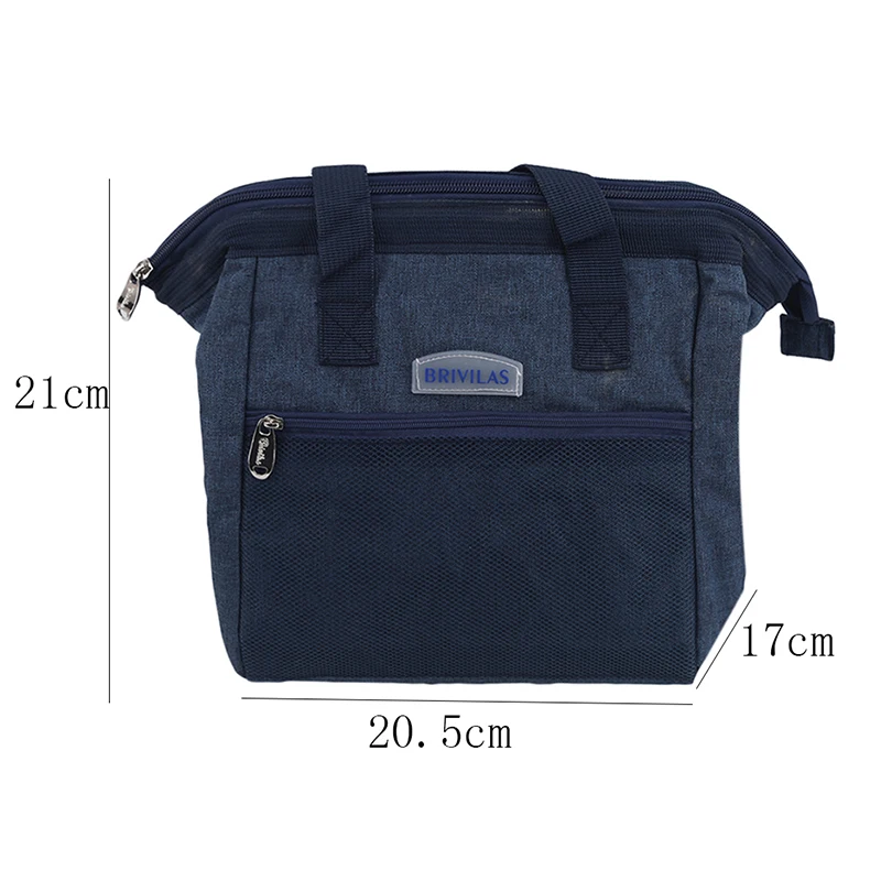 

Lunch Box Bag Waterproof Thermal Bag Oxford Fabric Portable Thermal Insulated Cation Picnic Food Box Women Tote Storage Ice Bags