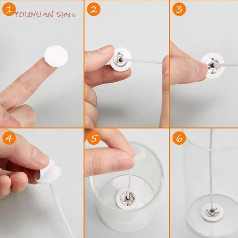 

100 шт., фитиль для свечей