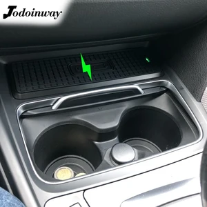 car wireless charger for bmw 3 series f30 f31 f82 f32 f34 f36 charging board center console cup holder for iphone 11 charge mat free global shipping