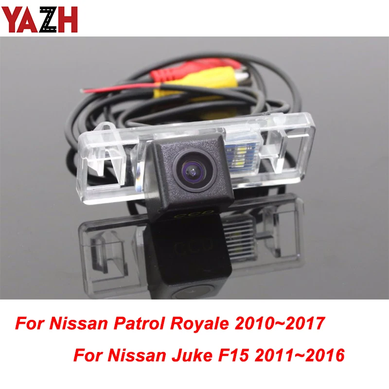 Автомобильная парковочная камера для Nissan патруль Royal Juke F15 2010 ~ 2017/камера заднего