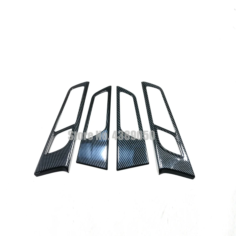 

For Hyundai Tucson 2015-2019 ABS Matte/Carbon LHD Car inner door Bowl protector frame Cover Trim Sticker Car Styling accessories