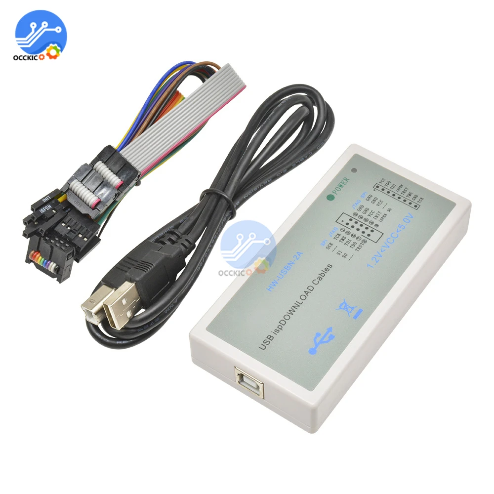 

USB-кабель ISP для программатора JTAG SPI, кабель для загрузки ISP с USB-кабелем, перемычка для линии JTAG для FPGA CPLD