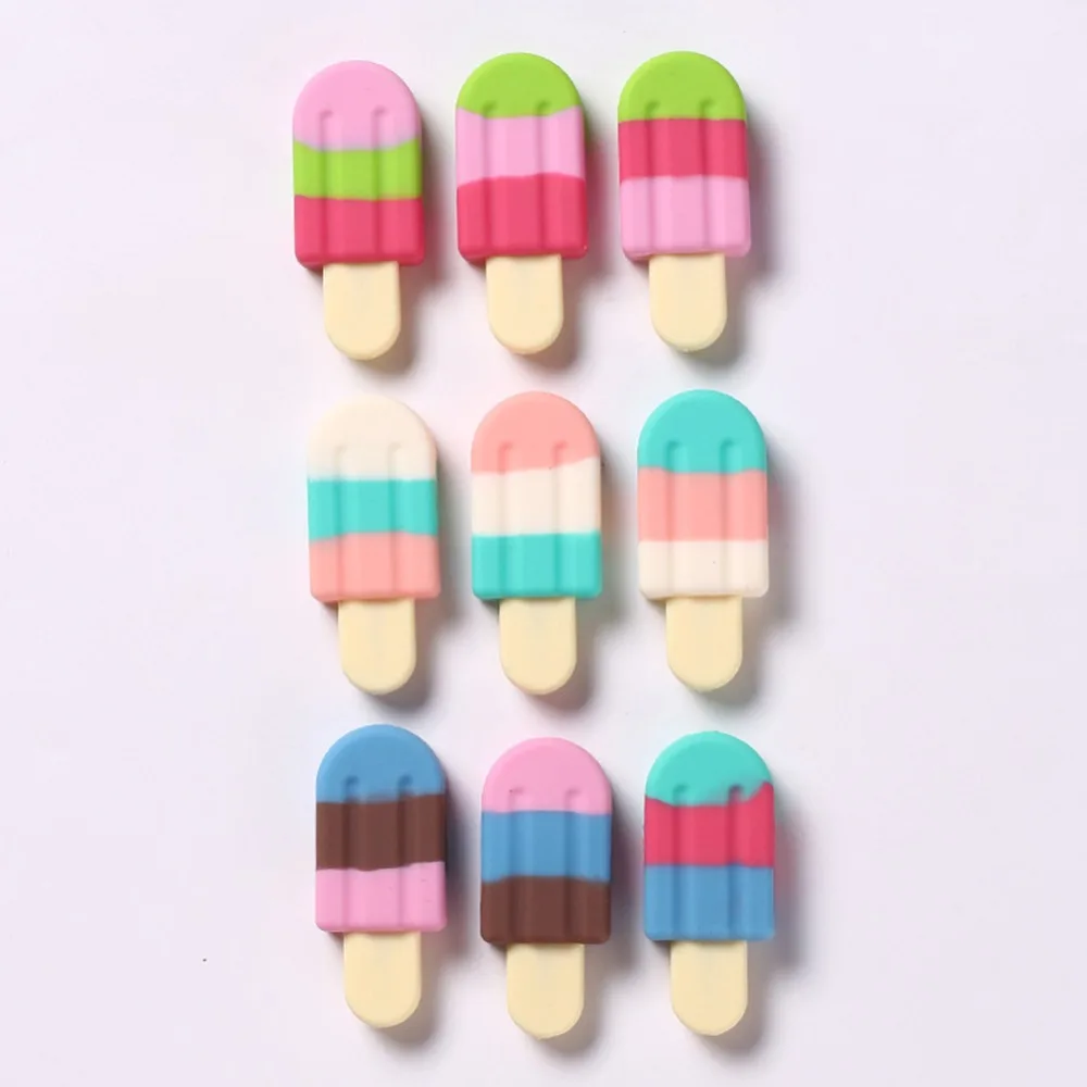 2 шт. Милая Мини-намотка для шнура в форме мороженого силиконовый USB-кабель