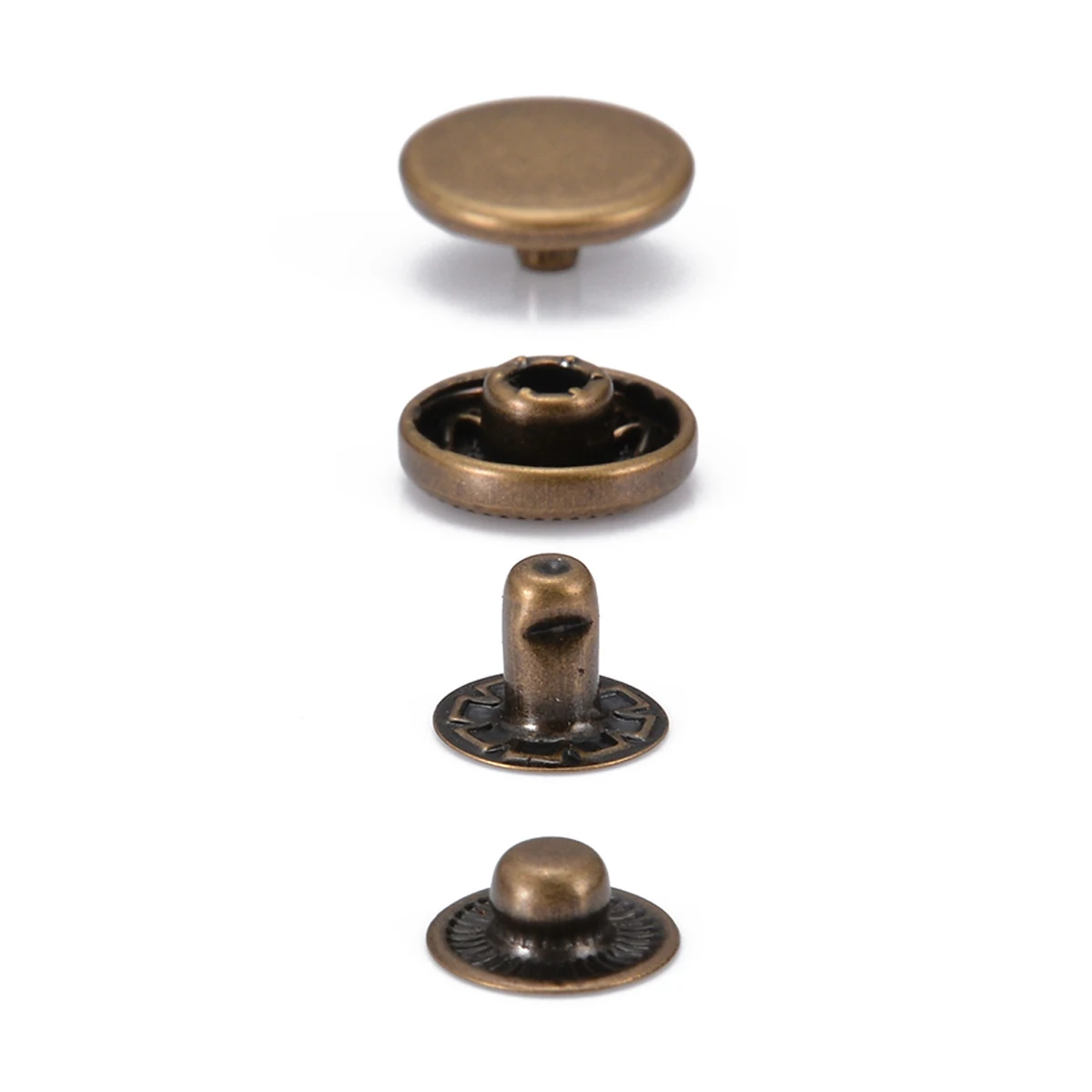 40 шт./комплект набор Металлических Заклепок|Пуговицы| |