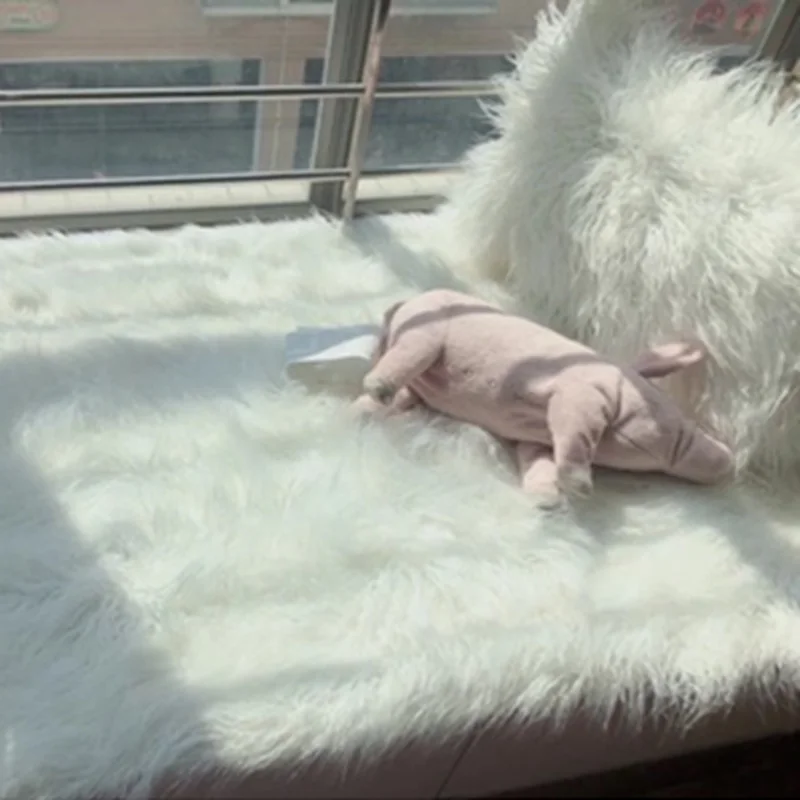 1 шт. ковер из искусственной шерсти прямоугольник/квадратный гарнир