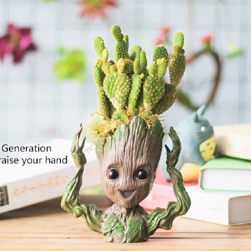 Цветочный горшок домашний сад плантатор украшение цветочный