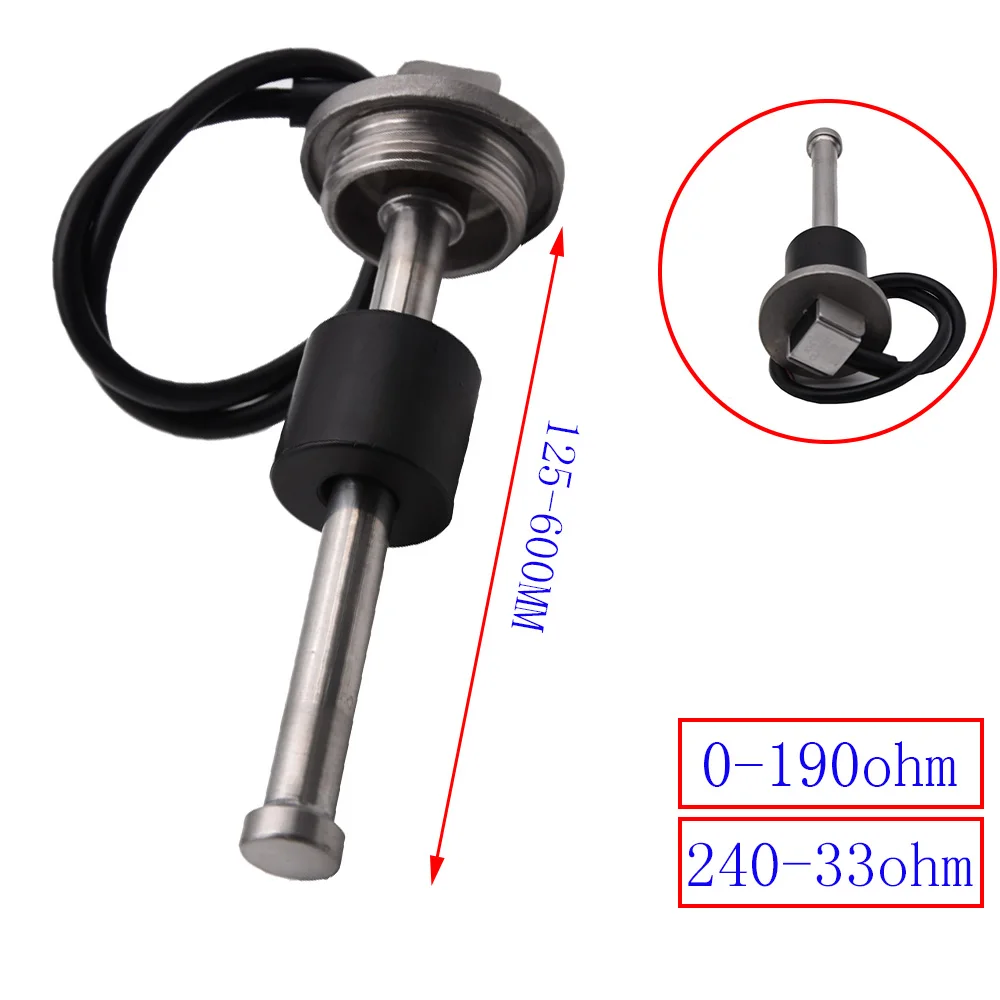 Датчик уровня топлива 0 150 Ом датчик жидкого бака воды 600 33 мм мм|Датчики топлива| |