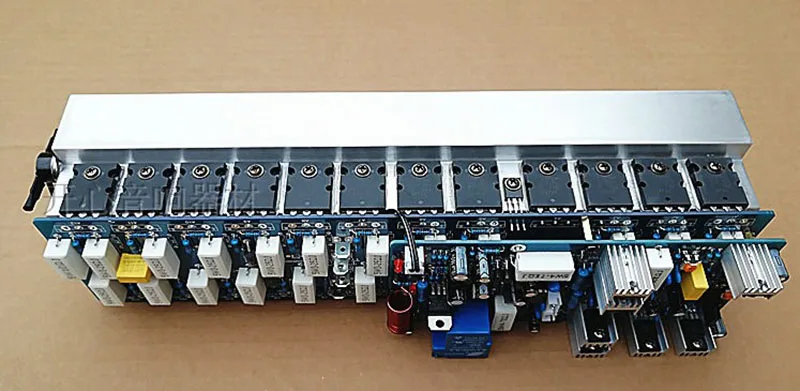 Lusya 24 шт. C5200 A1943 силовая трубка JRC5532D Op amp 1300 Вт моно мощный усилитель доска сценический Собранный усилитель T0866