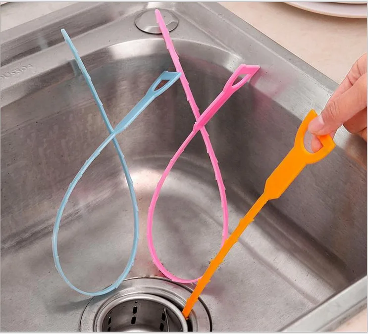 Раковина Ванна сосновый слив очиститель крючок для очистки раковины Ванная