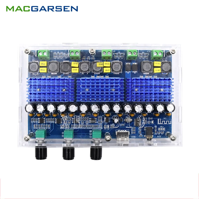 

Плата цифрового усилителя мощности TDA3116D2 с Bluetooth, Аудио Звук Hi-Fi, стерео модуль домашнего усилителя, домашний кинотеатр 4,0, эквалайзер, усилит...