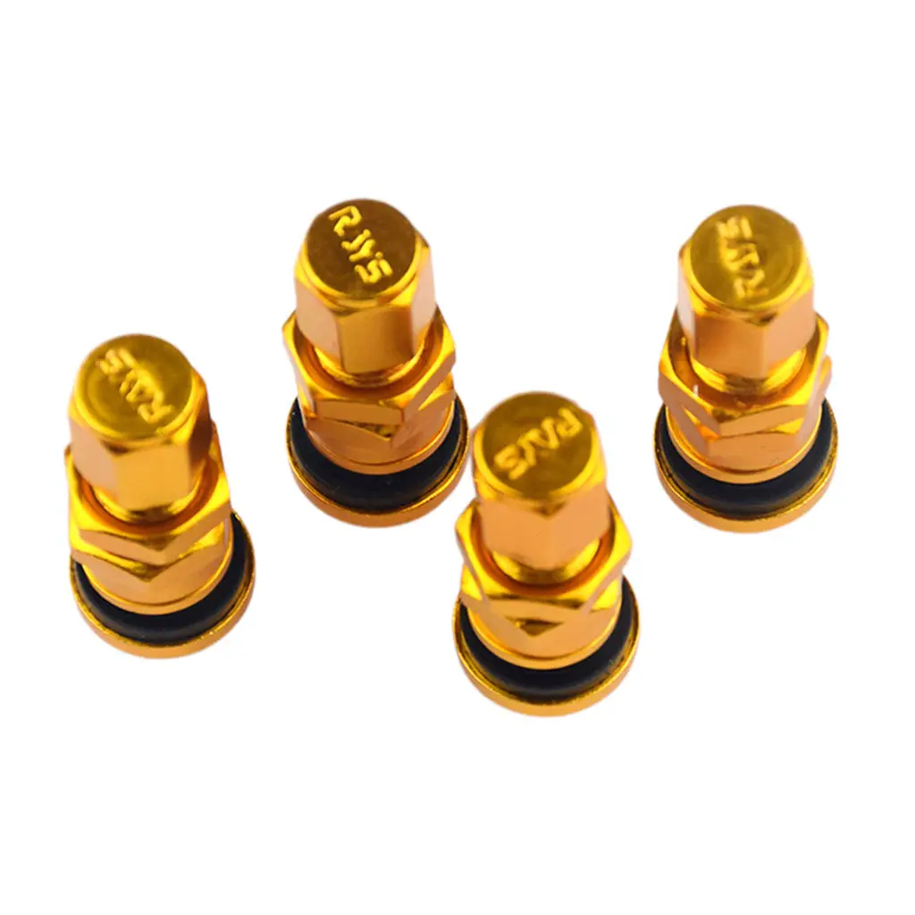 4 шт. алюминиевый бескамерный стержень клапана автомобильной шины | Автомобили и