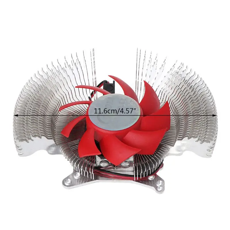 VGA ПК компьютер Видеокарта кулер вентилятор охлаждения радиаторы для NVIDIA ATI Geforce