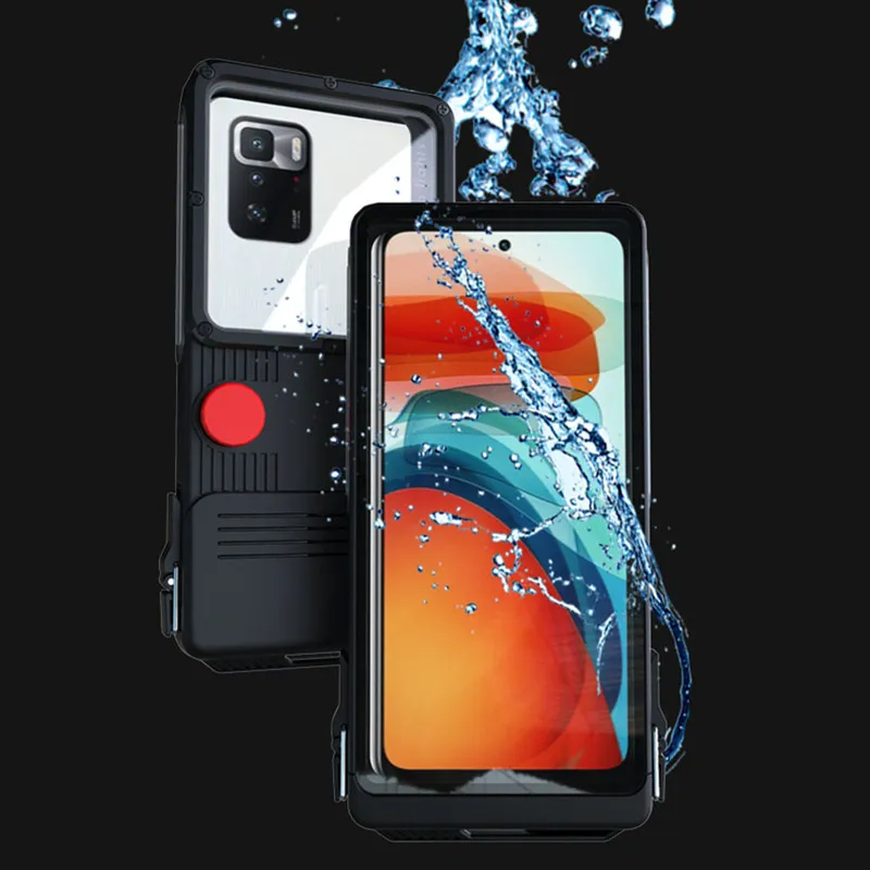 

for Redmi K40 Pro Swimming Waterproof Bag Mobile Phone Case Diving Surfing Touch Screen