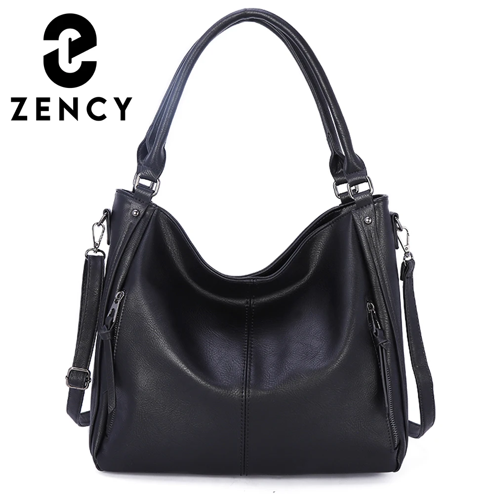 

Zency Fashion Luxury Design Large Capacity Lady Shoulder Crossbody Bag 2022 Artificial Leather Handbag Daily Casual Women's Bags