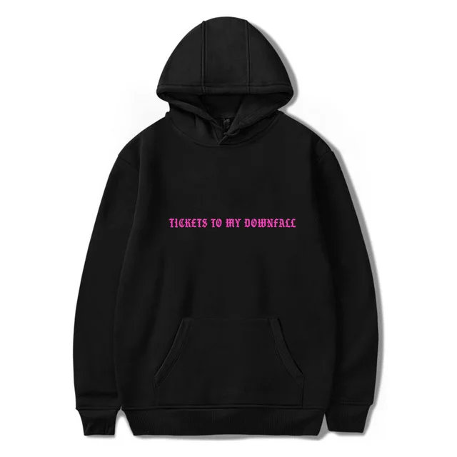 

Men Womens Machine Gun Kelly Tickets to My Downfall Album Summer Hoodie Fashion Long Sleeve Casual Sweatshirts Print Pullover