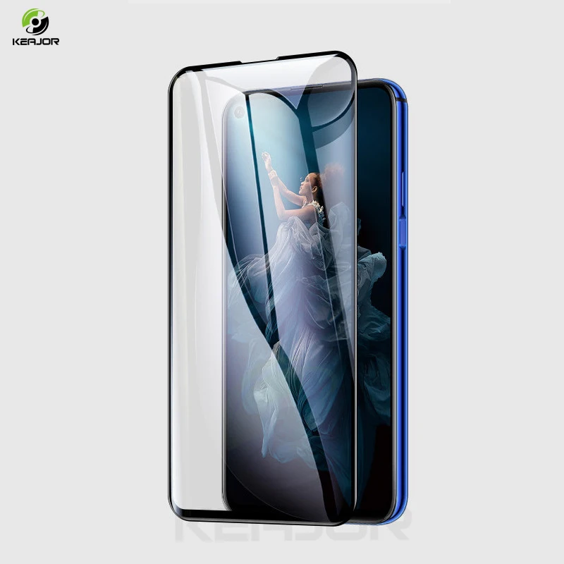 Keajor стекло для Huawei Honor 20 Pro закаленное полное покрытие защита экрана тонкая