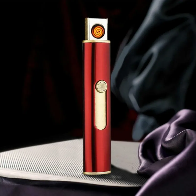 Usb зарядка ветрозащитная Зажигалка электронный точечный детектор