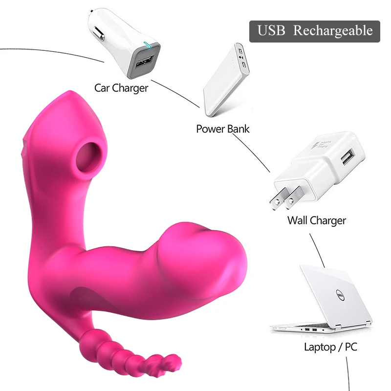 Переносной фаллоимитатор с подогревом вибратор присоска на клитор G-Spot