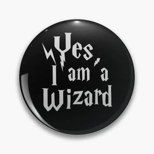 

Я волшебник, мягкая булавка для пуговиц, подарок, Декор, креативная брошь на шляпу, Женская Металлическая Булавка для лацкана, ювелирные изд...