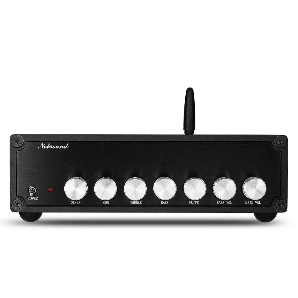 Цифровой усилитель мощности Douk Audio Hi Fi 5 1 канала Bluetooth 0 TPA3116 домашний стерео аудио