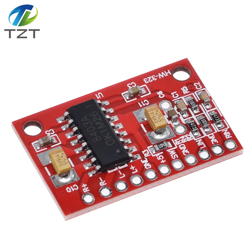 Мини цифровой усилитель мощности TZT 3 Вт * 2 плата сделай сам стерео USB источник