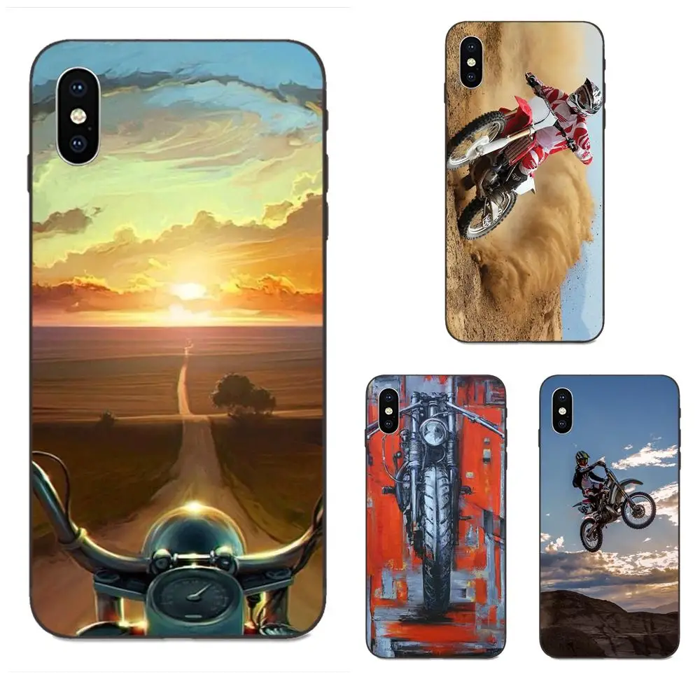 Мото Кросс Мотоцикл спортивный черный для Xiaomi Mi Mix Max Note 2 2S 3 5X 6 6X 8 9T SE A1 A2 A3 CC9e Lite Play