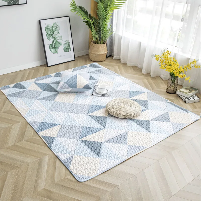 Скандинавский коврик для ползания татами нескользящий пикника гостиная спальня