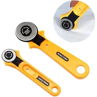 4528mm leather craft rotary cutter leather cutting tool fabric cutter circular blade diy patchwork sewing quilting fit cut