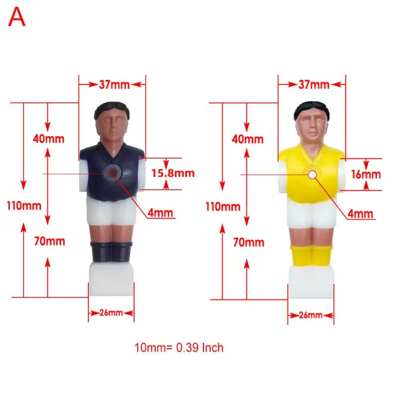 4 шт. сменные детали для игроков в футбол | Спорт и развлечения