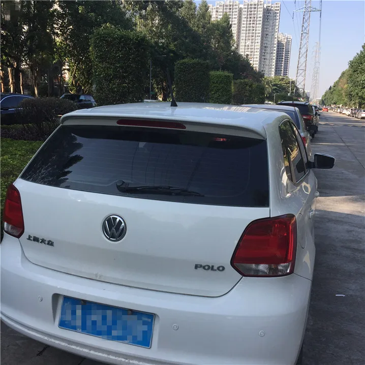 Спойлер для polo высококачественный АБС пластик праймер на заднее крыло