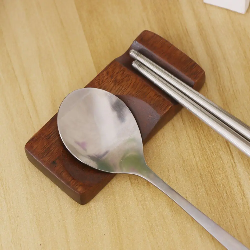 Новые деревянные палочки дозирующая детская ложка для отдыха ужин Подставка