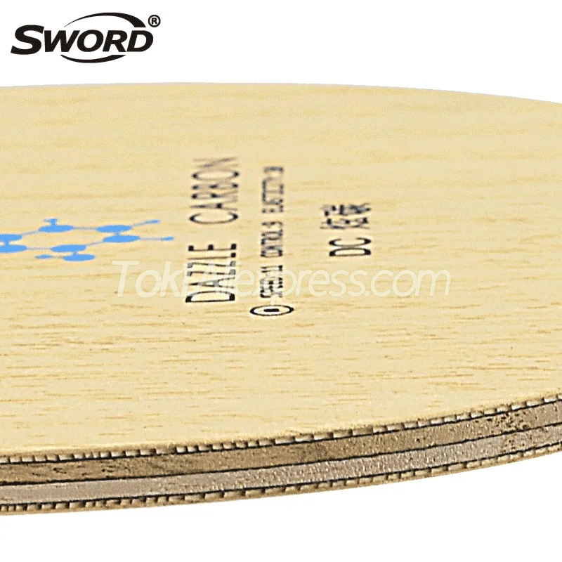 Ракетка для настольного тенниса SWORD DAZZLE CARBON DC (6 + 3 карбона) оригинальная ракетка