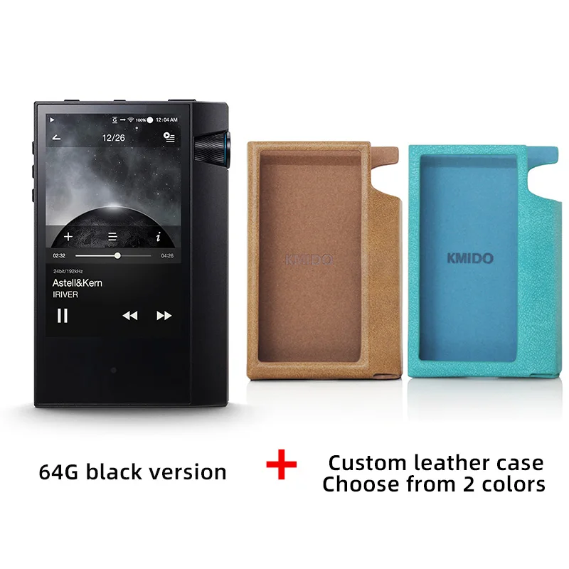 IRIVER Astell& Kern AK70 MKII 64 Гб HIFI плеер портативный высокое разрешение Двойной ЦАП музыкальный аудио MP3 плеер DAP высококачественный плеер - Цвет: Package with case