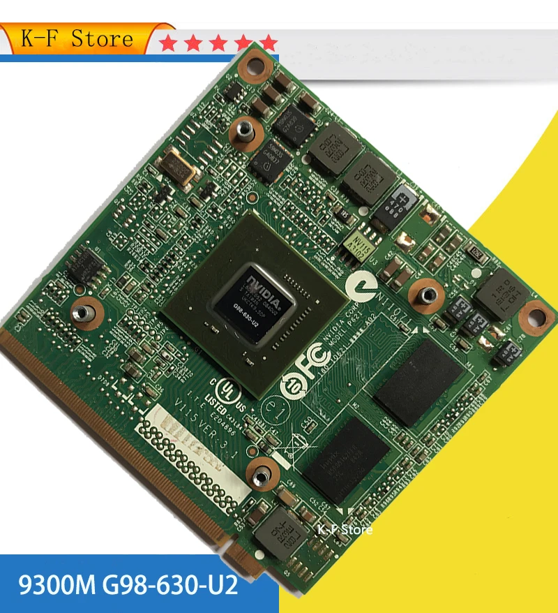 Графическая видеокарта для ноутбука Ace r Aspire 5520G 4630G 6930G 7720G 7730G NVIDIA GeForce 9300M GS 256MB