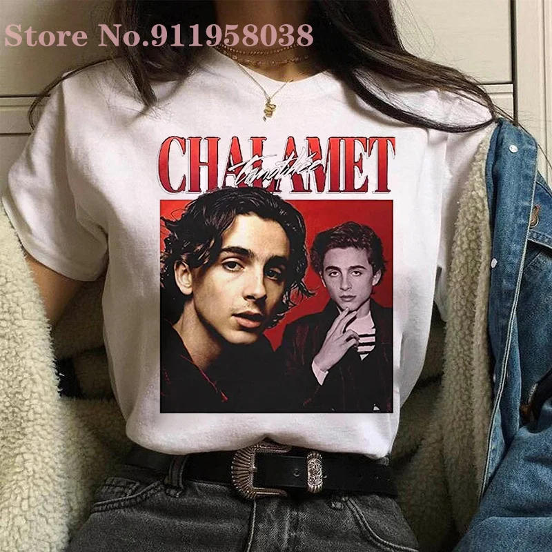

Timothee chalamet--Call Me By Your Name T-shirt Punk style Harajuku fashion round neck casual tops women/man T-Shirts