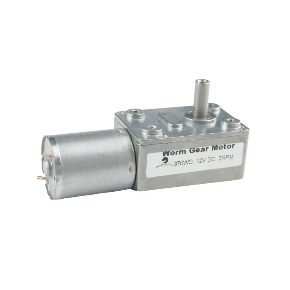 Шонкс 370WG, 12 в пост. Тока, 2 оборота в минуту, высокий крутящий момент с металлической шестерней, для оборудования автоматизации