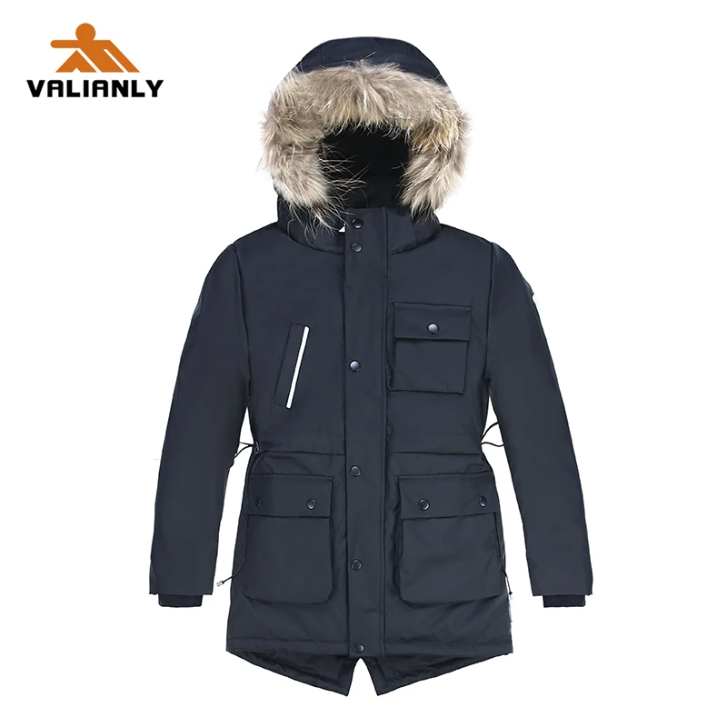 2020 Новинка детская зимняя куртка парка для мальчиков хлопковое Стеганое пальто