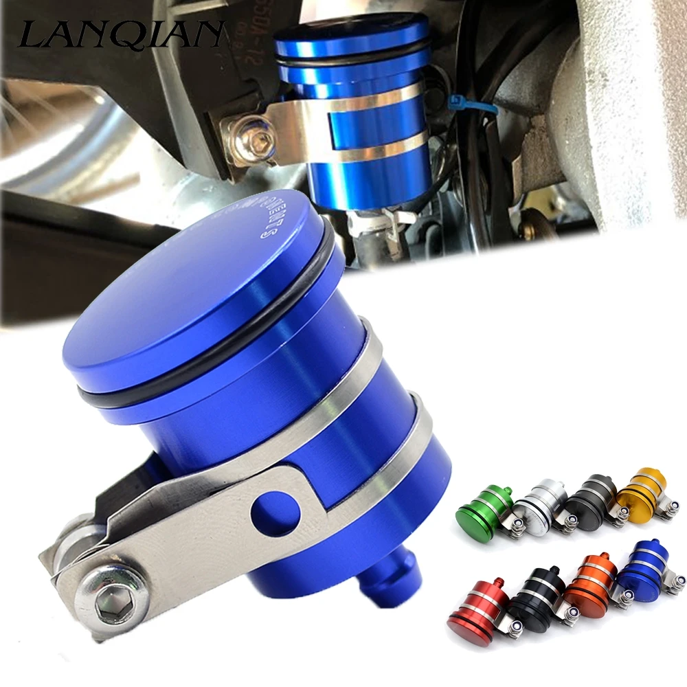Motorcycle Rear Brake Fluid Reservoir Clutch Tank Oil Cup Cover For YAMAHA XMAX 125 200 250 400 XTZ XT600 | Автомобили и
