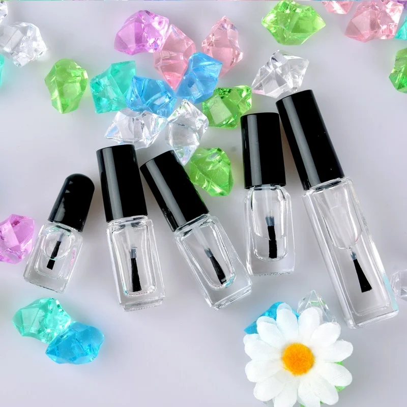

100Pieces/set nail polish sub-packing bottle, glass brush bottle, nail polish sub-packing mixing bottle, small empty bottle