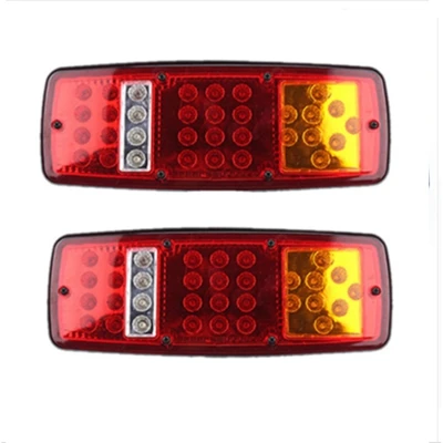 33 LEDS Marlaa DC 12 В 24 В светодиодный задний светильник, стоп-сигнал, Задний обратный светильник, индикатор для грузовика, прицепа, лодки, автомобиля, Предупреждение светильник - Цвет: 33 LEDS