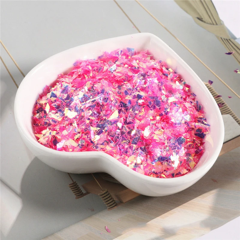 Shell Paper Candy Pieces Cellophane Colorful DIY Crystal Mud Clothing Accessories Epoxy Handmade Materials | Дом и сад